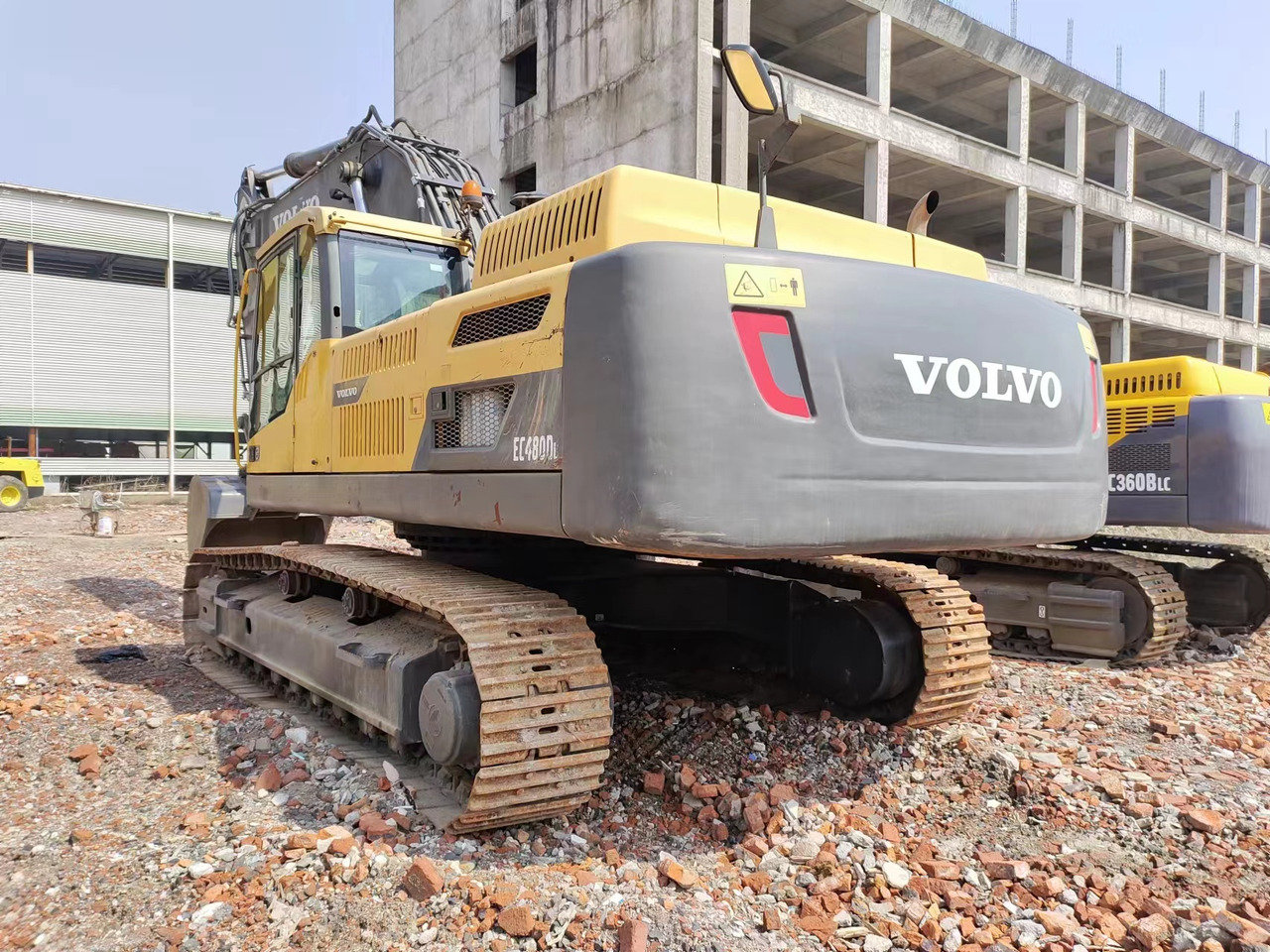 Pelle sur chenille VOLVO EC480DL: photos 6