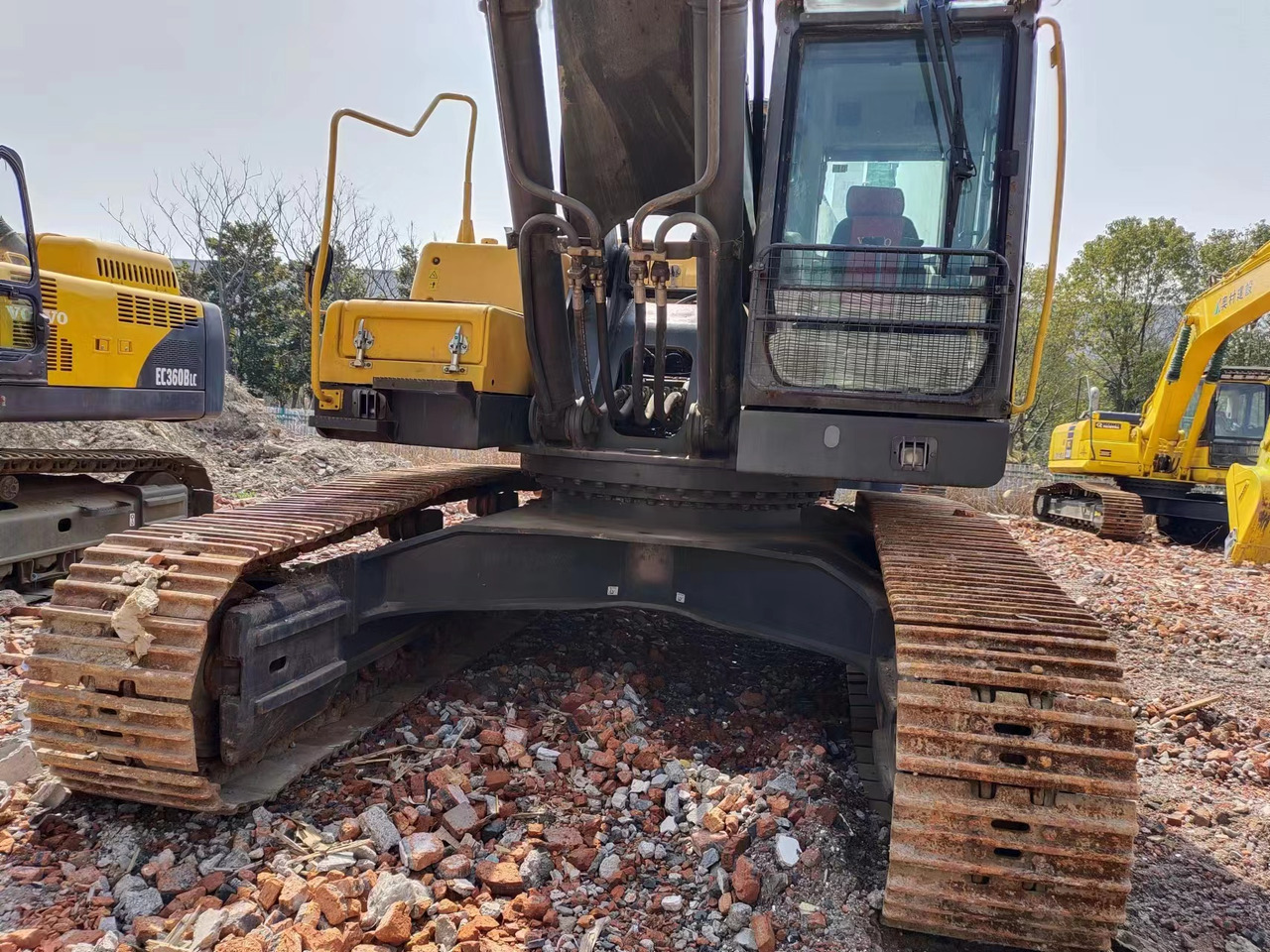 Pelle sur chenille VOLVO EC480DL: photos 7