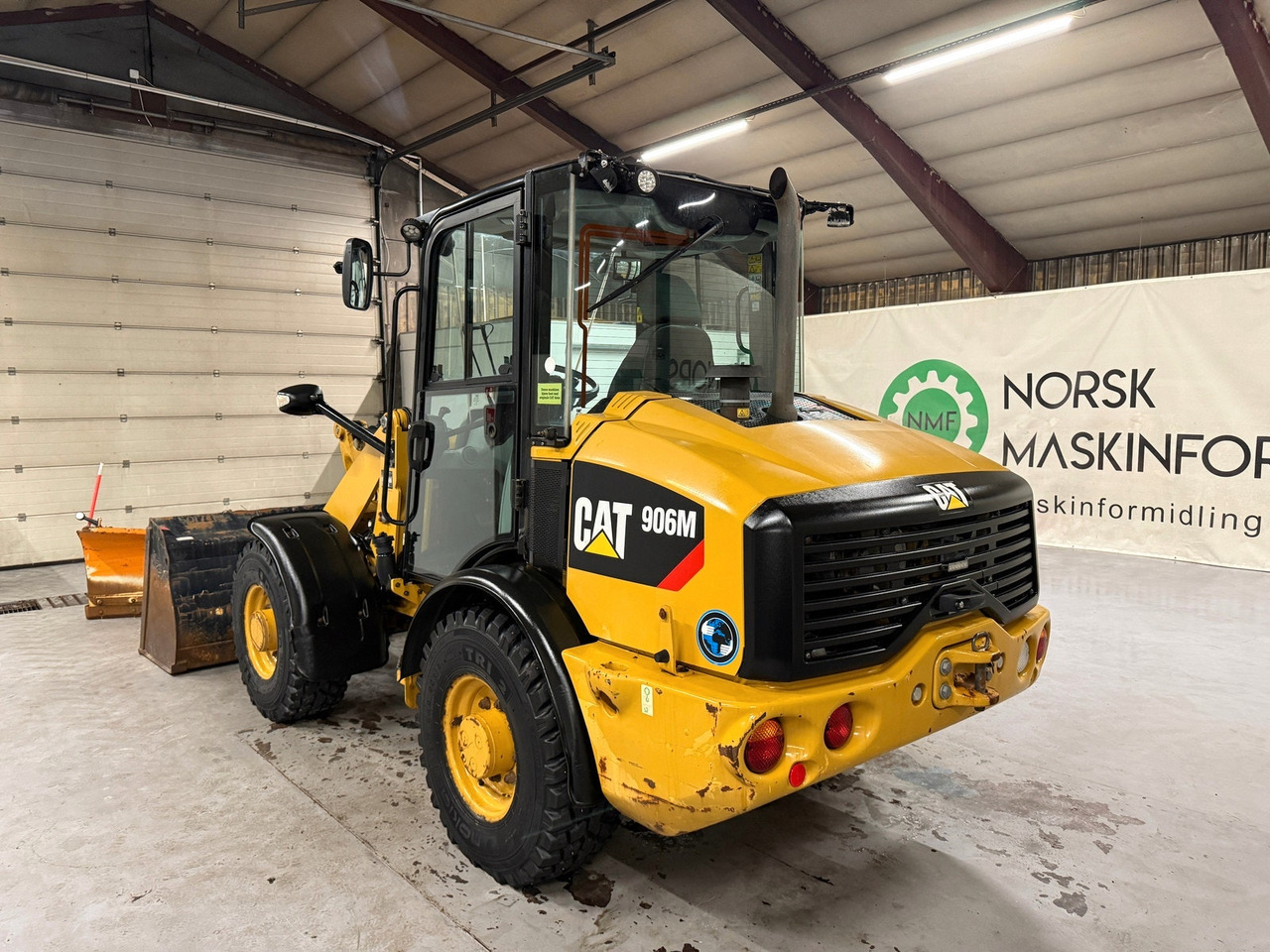 Cat 906M High Flow, 40 km/t med skuff og plog # TIL LEIE# - Chargeuse sur pneus: photos 3 Cat 906M High Flow, 40 km/t med skuff og plog # TIL LEIE# - Chargeuse sur pneus: photos 3