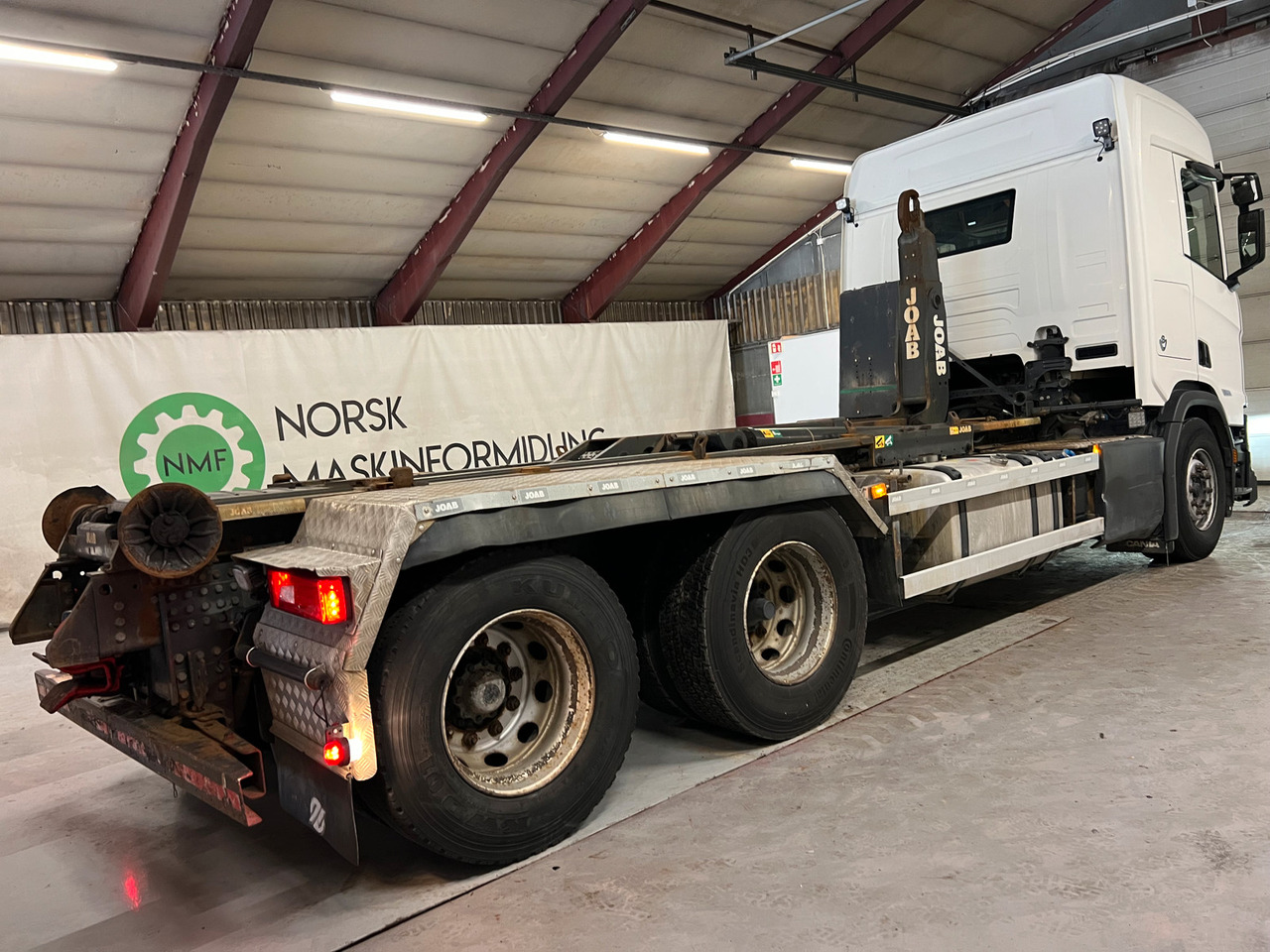 Camion ampliroll Scania R 580 med Joab krok: photos 6
