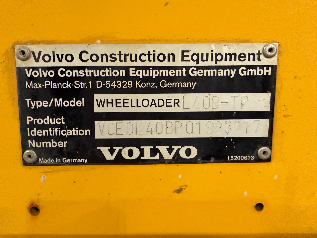 Chargeuse sur pneus Volvo L40B-TP #Skuffe og Skjær #Kun 3458 timer: photos 9