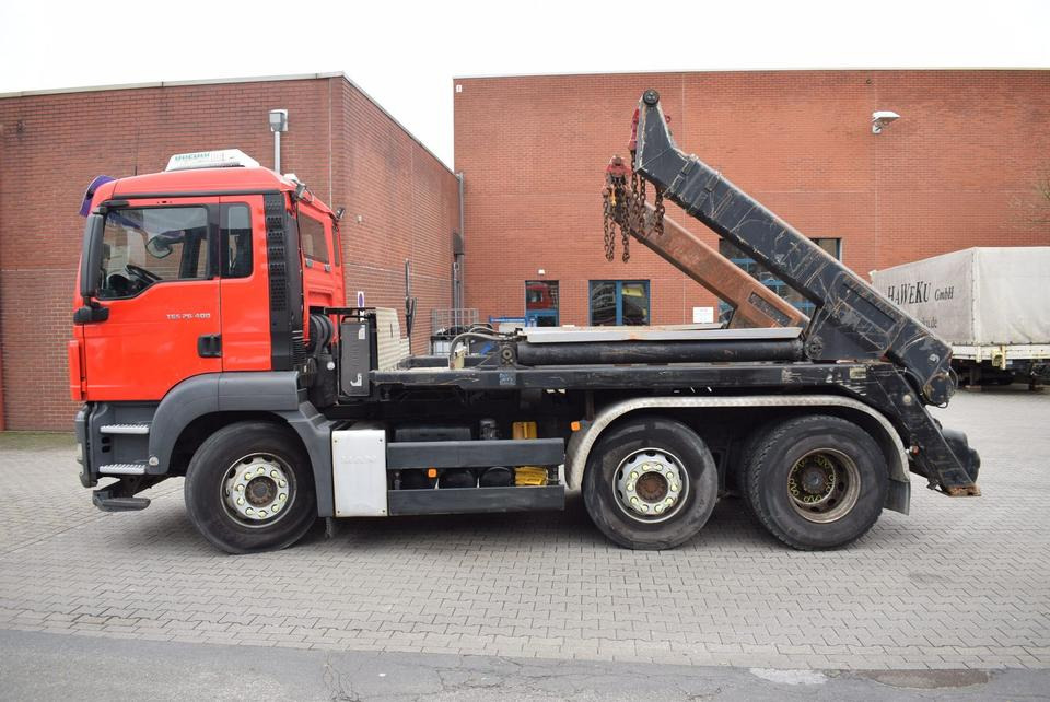 MAN TGS 26.400 6x2 Meiller Vorlaufachse Dachklima - Camion multibenne: photos 3 MAN TGS 26.400 6x2 Meiller Vorlaufachse Dachklima - Camion multibenne: photos 3