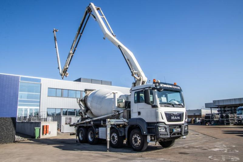 MAN TGS 35.400+PUMI+BOOMIXZ424 - Camion pompe: photos 2 MAN TGS 35.400+PUMI+BOOMIXZ424 - Camion pompe: photos 2
