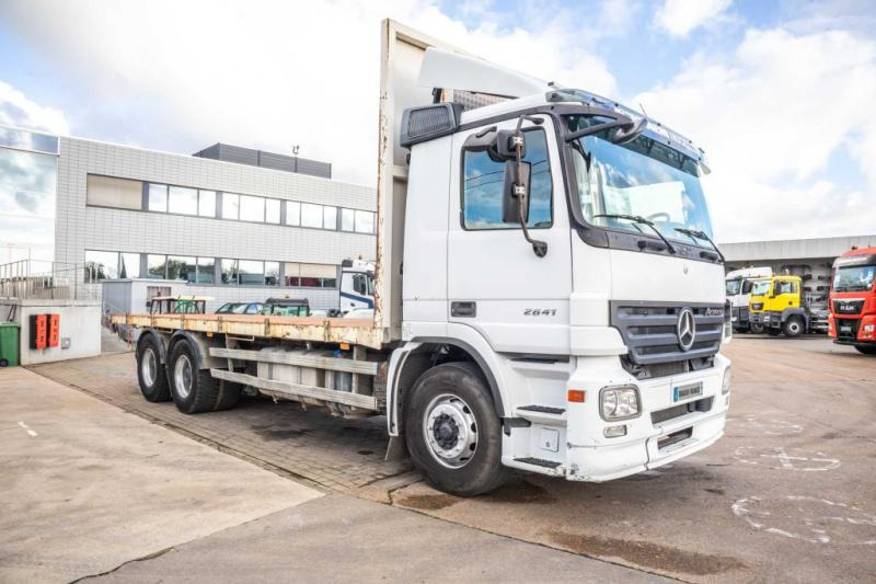 Mercedes ACTROS 2641+VOITH+BIG AXLES/GROS PONTS - Camion plateau: photos 2 Mercedes ACTROS 2641+VOITH+BIG AXLES/GROS PONTS - Camion plateau: photos 2