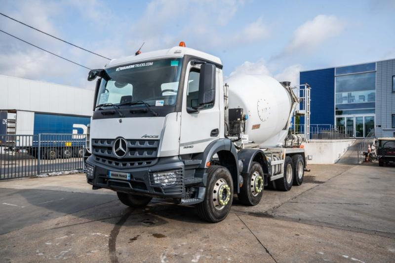 Mercedes AROCS 3240 BB+STETTER 9m3 - Camion malaxeur: photos 1 Mercedes AROCS 3240 BB+STETTER 9m3 - Camion malaxeur: photos 1