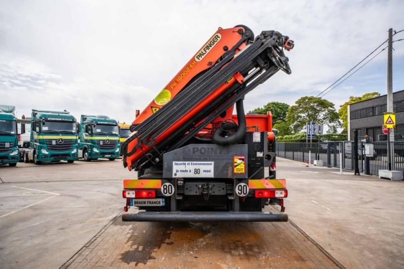 Renault KERAX 380 DXI-6X4+PALFINGER 18 T/m + 4 EXT - Camion plateau, Camion grue: photos 5 Renault KERAX 380 DXI-6X4+PALFINGER 18 T/m + 4 EXT - Camion plateau, Camion grue: photos 5