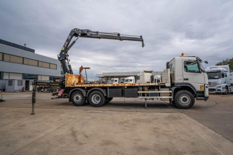 Volvo FM 410 DXI -6X2+HIAB 24 T/m/2x - Camion plateau, Camion grue: photos 3 Volvo FM 410 DXI -6X2+HIAB 24 T/m/2x - Camion plateau, Camion grue: photos 3