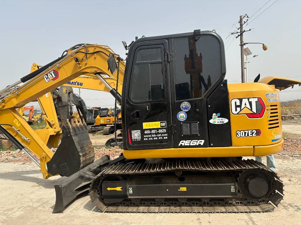 CAT 307E2  - Mini pelle: photos 1 CAT 307E2  - Mini pelle: photos 1