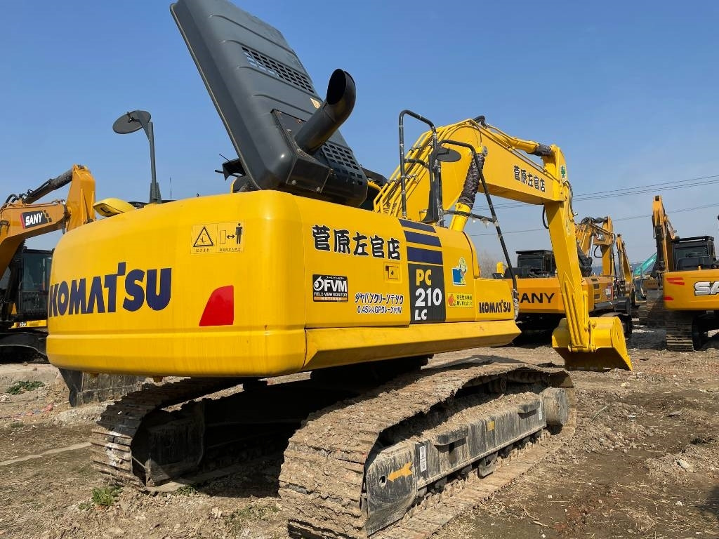 Komatsu PC 210 LC - Pelle sur chenille: photos 1 Komatsu PC 210 LC - Pelle sur chenille: photos 1
