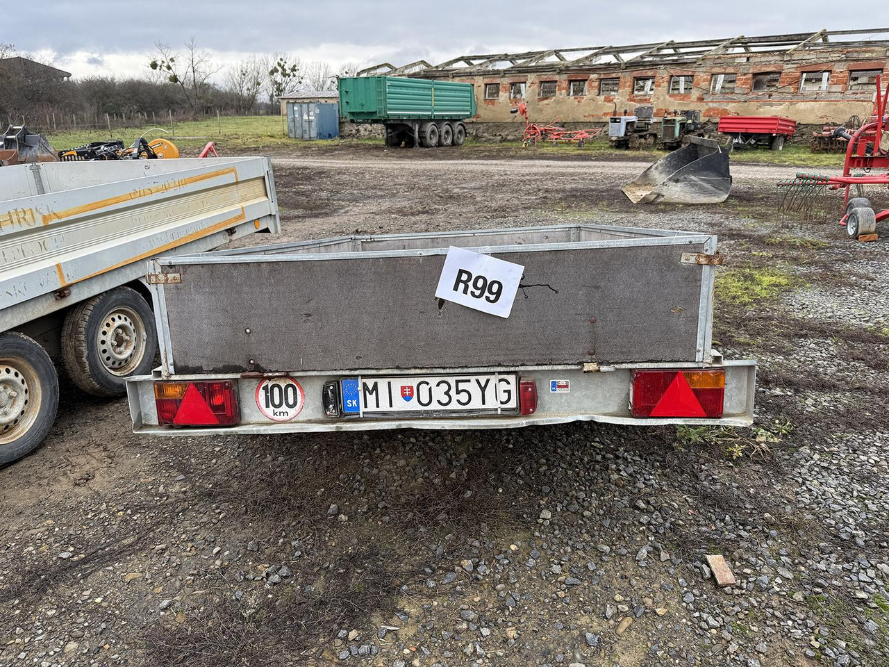Agados Kangaro, 15, Prívesný vozík 600kg - Remorque voiture: photos 3 Agados Kangaro, 15, Prívesný vozík 600kg - Remorque voiture: photos 3
