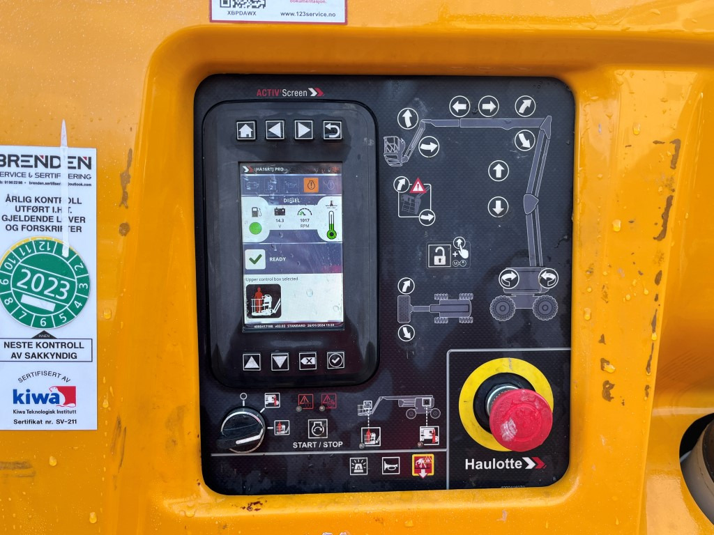 Nacelle HAULOTTE 16 RTJ PRO, 4x4, 3390 mth: photos 13