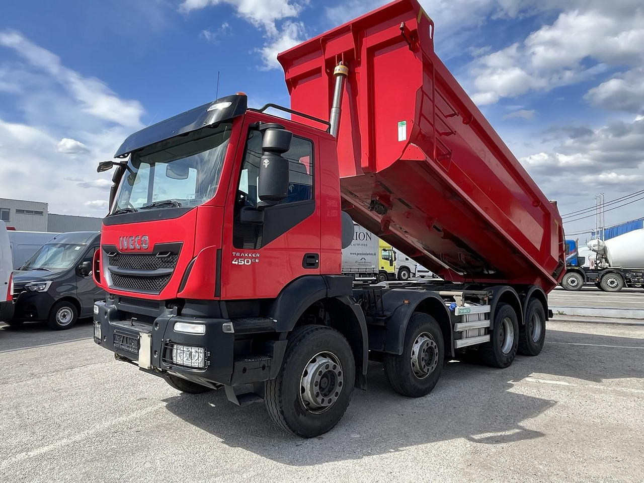Camion benne Iveco TRAKKER 8x4, 450, Sklápač: photos 12