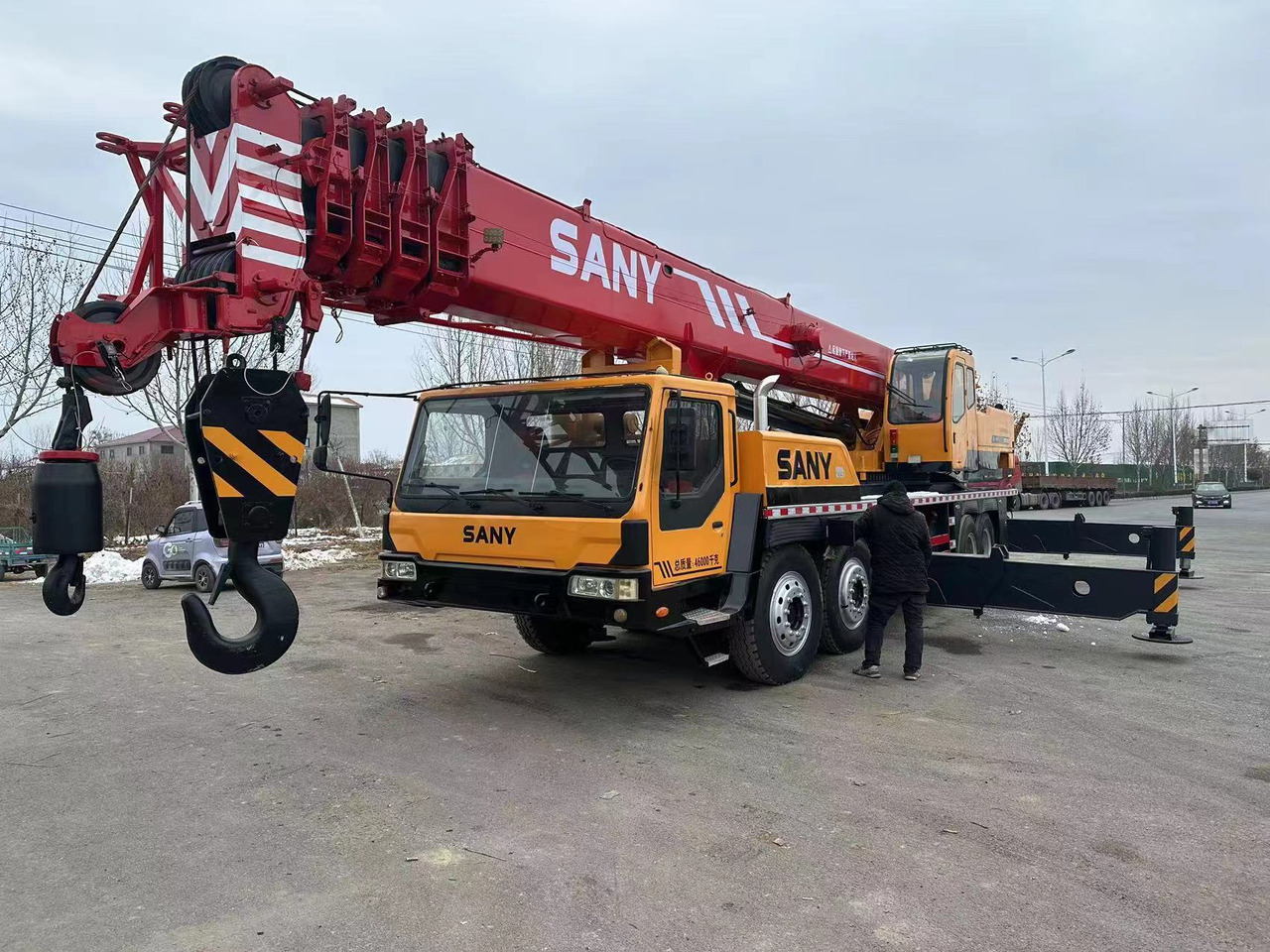 SANY STC750 Used 75ton trcuk crane - Grue mobile: photos 1 SANY STC750 Used 75ton trcuk crane - Grue mobile: photos 1