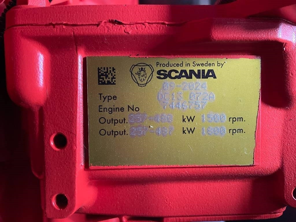 Groupe électrogène neuf Scania DC13 - 550 kVA Generator - DPX-17953: photos 17