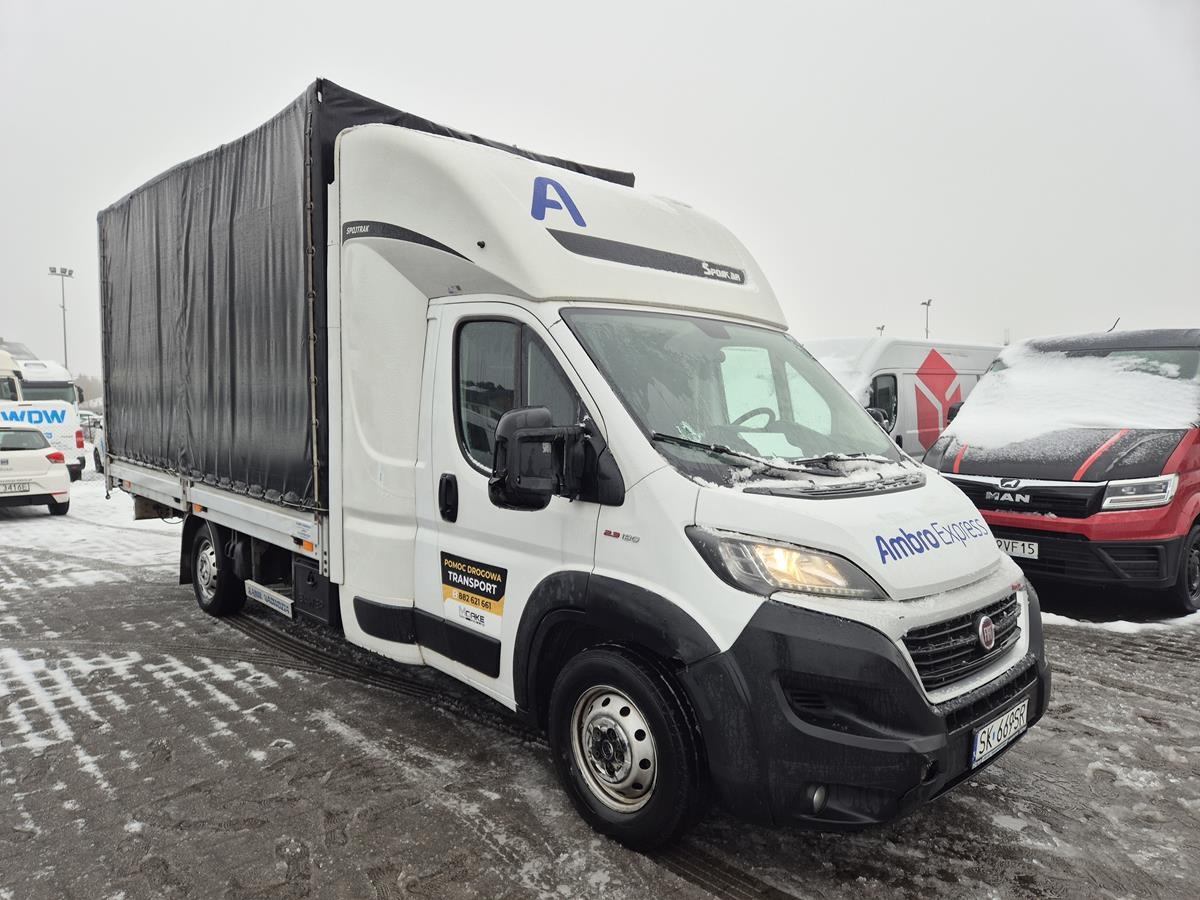 FIAT DUCATO MAXI PLANDEKA - Utilitaire plateau baché: photos 1 FIAT DUCATO MAXI PLANDEKA - Utilitaire plateau baché: photos 1