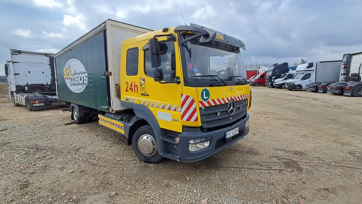 MERCEDES BENZ ATEGO SPECJALISTYCZNY - Camion à rideaux coulissants: photos 1 MERCEDES BENZ ATEGO SPECJALISTYCZNY - Camion à rideaux coulissants: photos 1