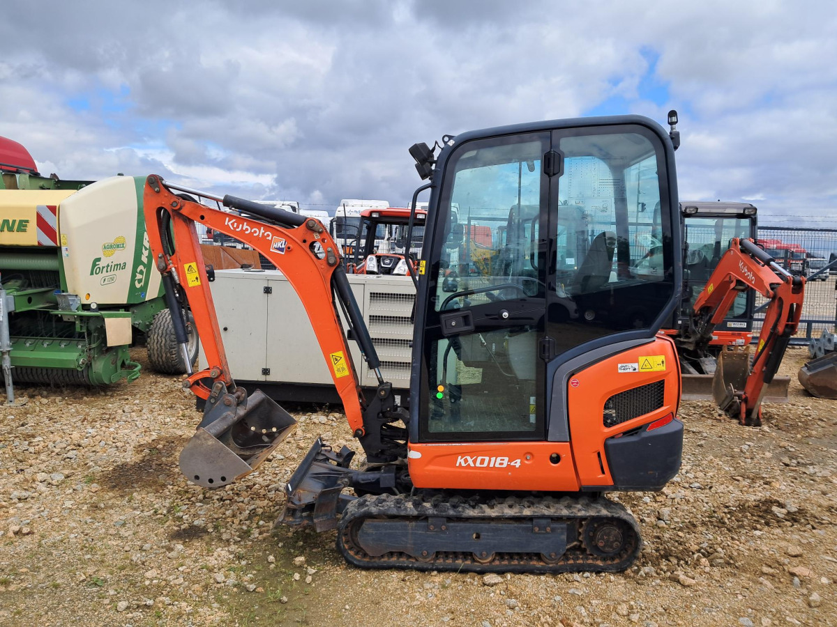 Minikoparka gąsienicowa – KUBOTA KX018-4 – 2020 – 32.3 kW - Mini pelle: photos 4 Minikoparka gąsienicowa – KUBOTA KX018-4 – 2020 – 32.3 kW - Mini pelle: photos 4