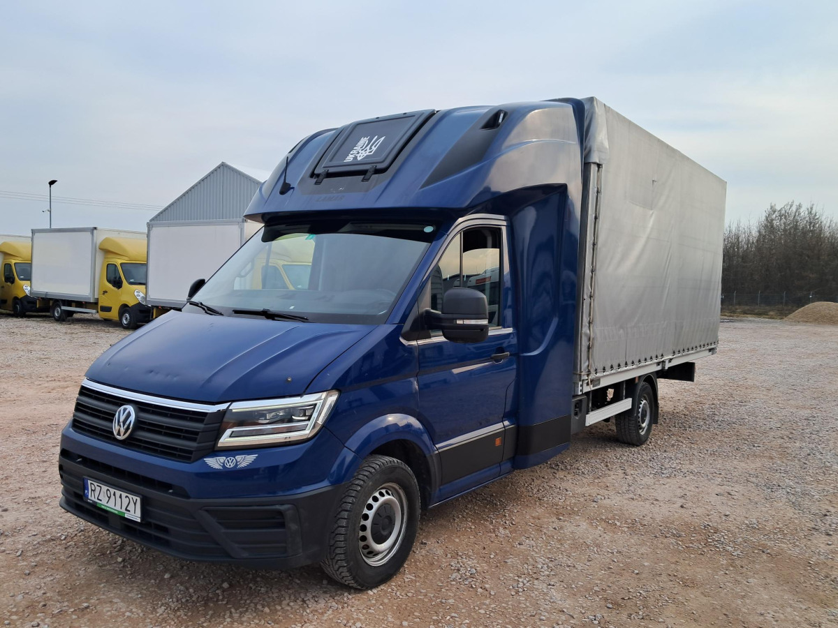 VOLKSWAGEN CRAFTER PLANDEKA - Utilitaire plateau baché: photos 2 VOLKSWAGEN CRAFTER PLANDEKA - Utilitaire plateau baché: photos 2