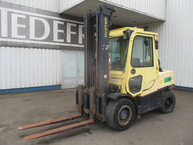 Hyster H 5.5 FT 5500 kg., LPG Forklift - Chariot élévateur à gaz: photos 1 Hyster H 5.5 FT 5500 kg., LPG Forklift - Chariot élévateur à gaz: photos 1