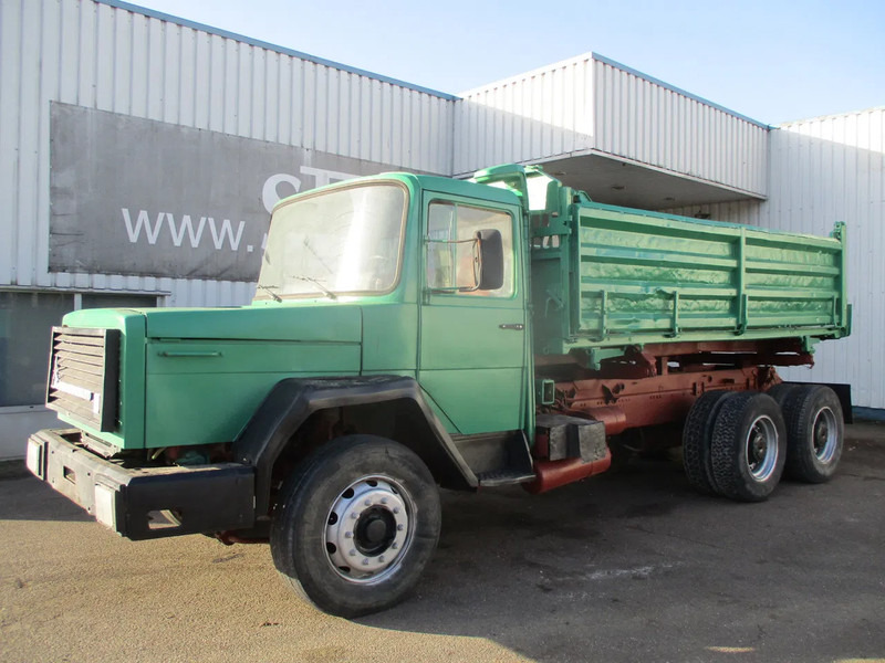 Camion benne Iveco Magirus deutz 260-26, 6x4 , 6 Cylinder water cooled , 3 way tipper , Spring suspension: photos 6