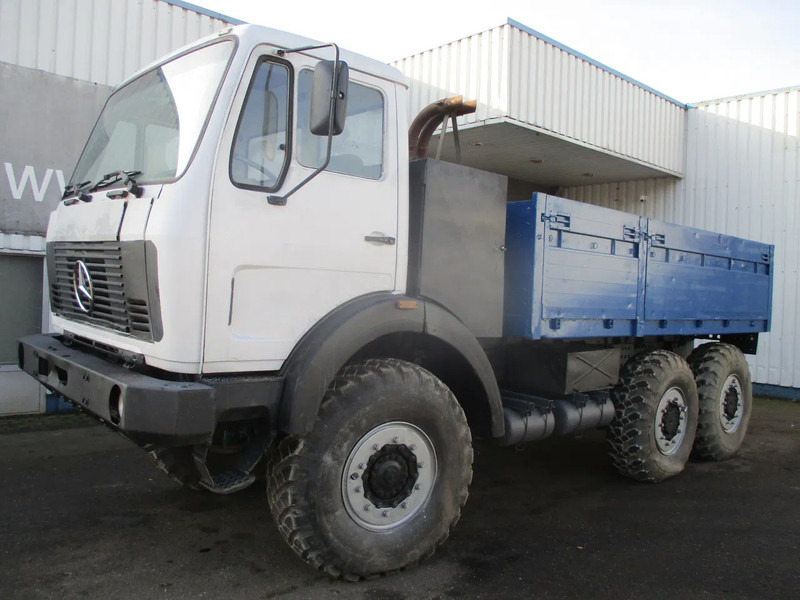 Mercedes-Benz FAP 2026 , V8 , 6x6 , ZF Manual , Spring suspension, Ex - Camion plateau: photos 1 Mercedes-Benz FAP 2026 , V8 , 6x6 , ZF Manual , Spring suspension, Ex - Camion plateau: photos 1
