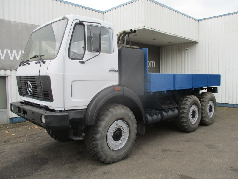 Mercedes-Benz FAP 2026 , V8 , 6x6 , ZF Manual , Spring suspension , ex - Camion plateau: photos 1 Mercedes-Benz FAP 2026 , V8 , 6x6 , ZF Manual , Spring suspension , ex - Camion plateau: photos 1