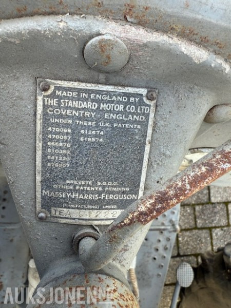 1960 Massey Ferguson Gråtass - Tracteur agricole: photos 5 1960 Massey Ferguson Gråtass - Tracteur agricole: photos 5
