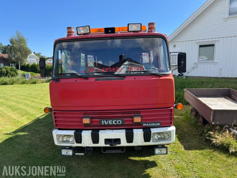 1978 Magirus Deutz 192D11 med Sirene, blålys, vannpumpe - Camion de pompier: photos 2 1978 Magirus Deutz 192D11 med Sirene, blålys, vannpumpe - Camion de pompier: photos 2