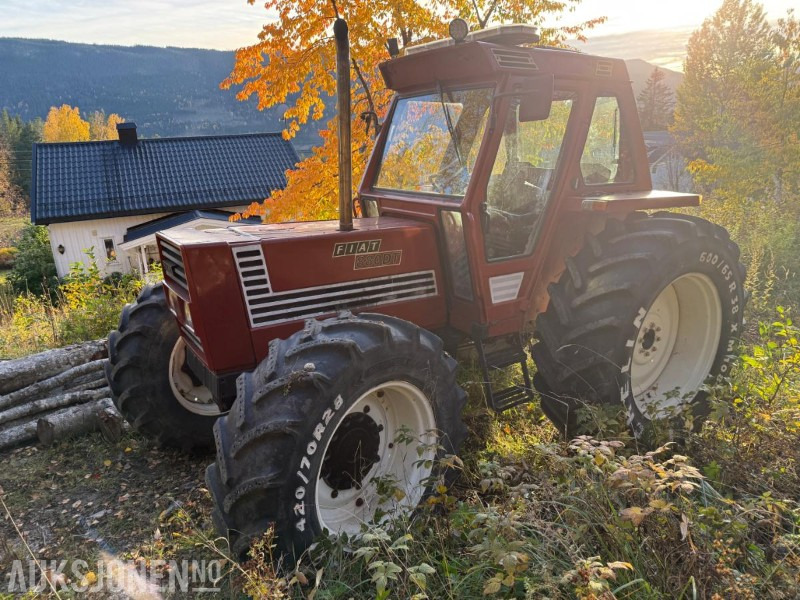 1980 Fiat 880 m/Turbo, nylig oppusset - Tracteur agricole: photos 1 1980 Fiat 880 m/Turbo, nylig oppusset - Tracteur agricole: photos 1