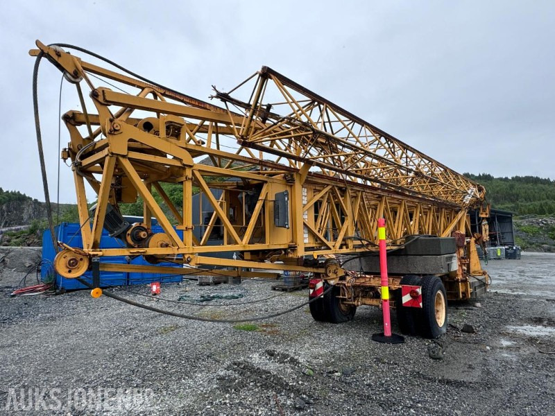1987 Liebherr 35K - Selvreisende tårnkran - Grue: photos 1 1987 Liebherr 35K - Selvreisende tårnkran - Grue: photos 1