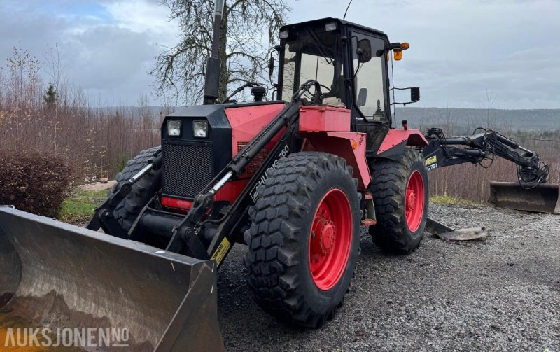 1989 Huddig 760 traktorgraver asfaltskjærer hydraulisk brøyteskjær graveskuffe - Tractopelle: photos 1 1989 Huddig 760 traktorgraver asfaltskjærer hydraulisk brøyteskjær graveskuffe - Tractopelle: photos 1