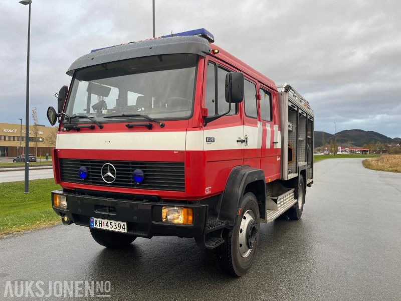 1990 Mercedes-Benz 1120 AF Brannbil, med kun 44745 km, Eu godkjent til 30.04.2026 - Camion de pompier: photos 4 1990 Mercedes-Benz 1120 AF Brannbil, med kun 44745 km, Eu godkjent til 30.04.2026 - Camion de pompier: photos 4