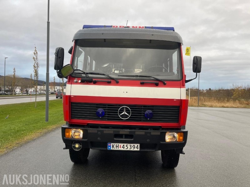 1990 Mercedes-Benz 1120 AF Brannbil, med kun 44745 km, Eu godkjent til 30.04.2026 - Camion de pompier: photos 5 1990 Mercedes-Benz 1120 AF Brannbil, med kun 44745 km, Eu godkjent til 30.04.2026 - Camion de pompier: photos 5