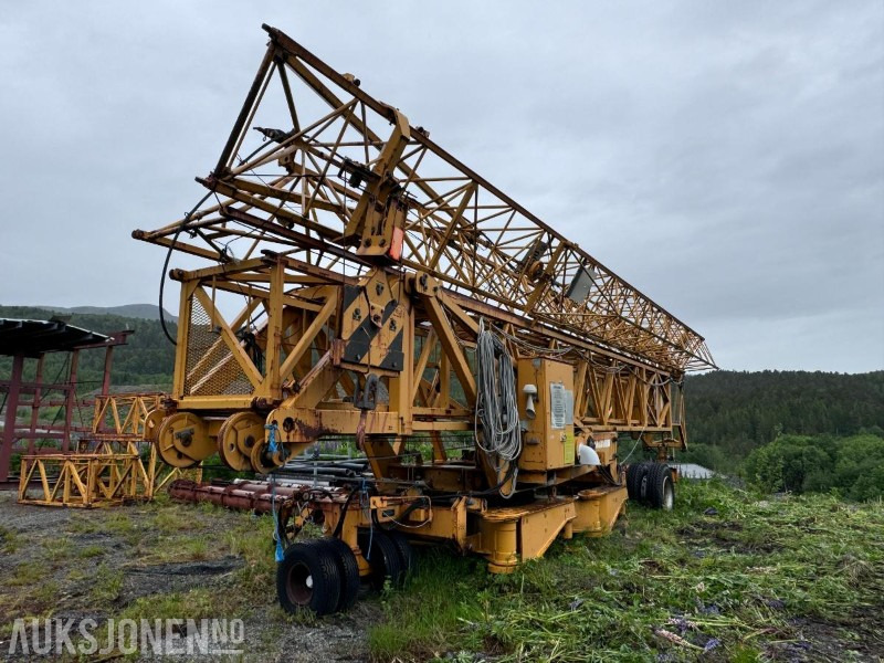 1993 Liebherr 50 K - Selvreisende tårnkran - Grue: photos 1 1993 Liebherr 50 K - Selvreisende tårnkran - Grue: photos 1