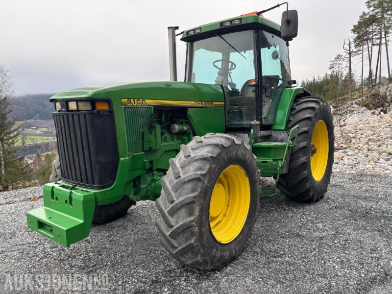 1995 John Deere 8100, IKKE MVA - Tracteur agricole: photos 1 1995 John Deere 8100, IKKE MVA - Tracteur agricole: photos 1