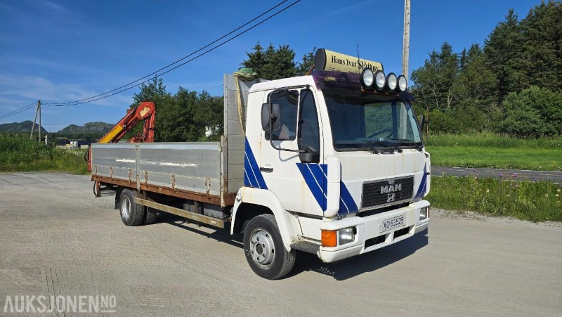 1996 MAN 10223L kranbil - Palfingerkran - Camion grue: photos 2 1996 MAN 10223L kranbil - Palfingerkran - Camion grue: photos 2