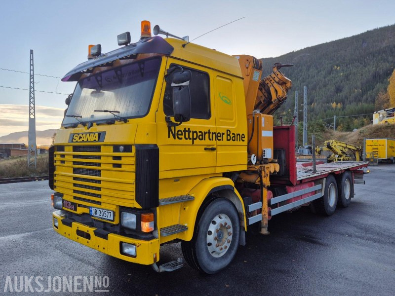 1996 Scania R113HL6x4A, kranbil, repobjekt - Camion grue: photos 1 1996 Scania R113HL6x4A, kranbil, repobjekt - Camion grue: photos 1