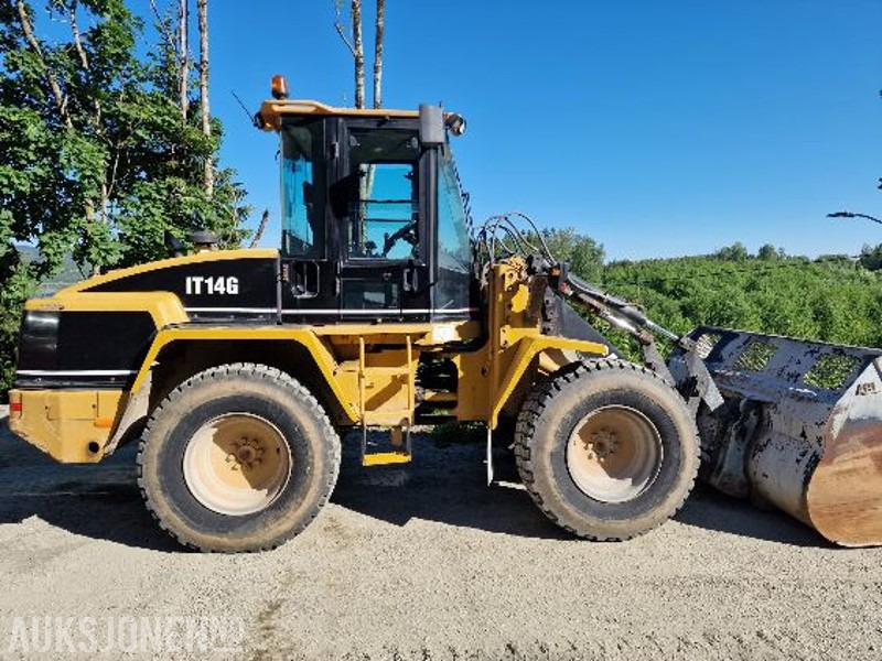 1999 Cat IT14G hjullaster snø skuffe/grus skuffe 10039 timer - Chargeuse sur pneus: photos 2 1999 Cat IT14G hjullaster snø skuffe/grus skuffe 10039 timer - Chargeuse sur pneus: photos 2