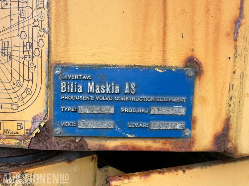 Chargeuse sur pneus 2002 Volvo L90D hjullaster – 17 tonn // Helgummihjul // Sentralsmøring: photos 18