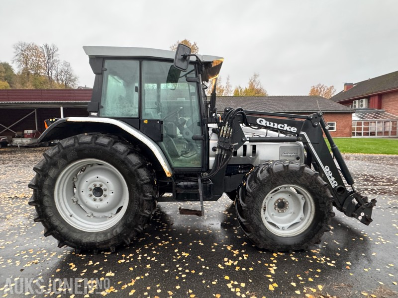 2004 Lamborghini R4.95 Traktor med frontlaster - Tracteur agricole: photos 5 2004 Lamborghini R4.95 Traktor med frontlaster - Tracteur agricole: photos 5