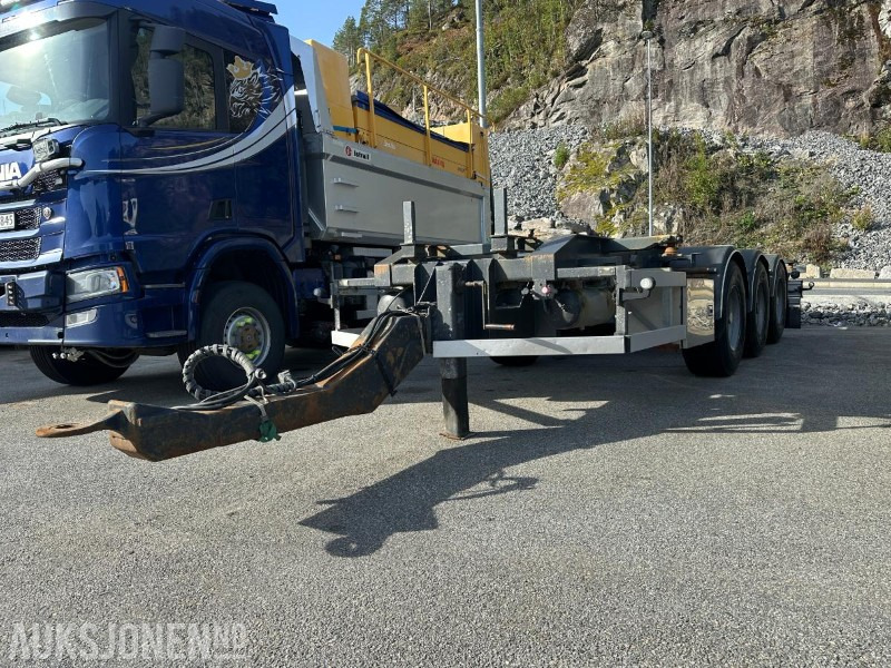 2005 Nor slep PHV 24C - 3 akslet 20 fots Containertralle - EU Godkjent - Remorque porte-conteneur/ Caisse mobile: photos 1 2005 Nor slep PHV 24C - 3 akslet 20 fots Containertralle - EU Godkjent - Remorque porte-conteneur/ Caisse mobile: photos 1