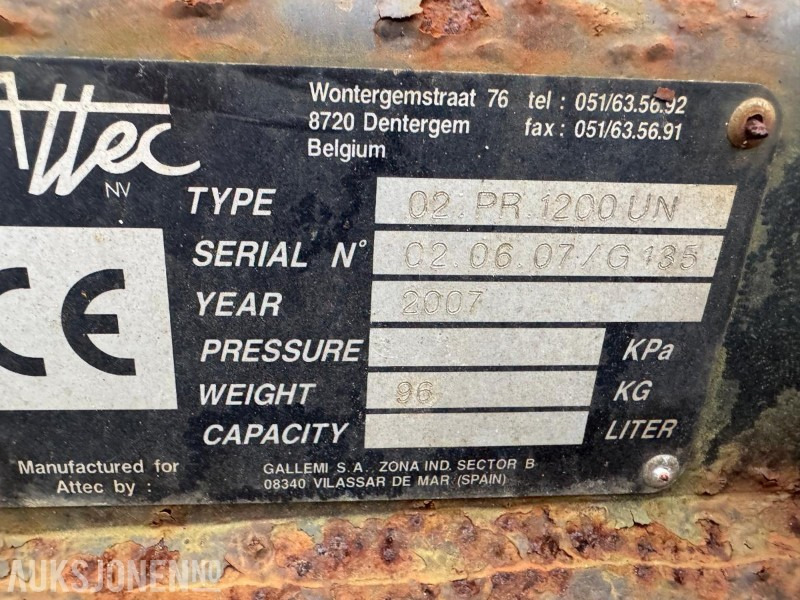 Mini chargeuse 2007 Gehl 4640 Kompaktlaster - Skuffe - Gafler - Kost - Timer:  1089: photos 36