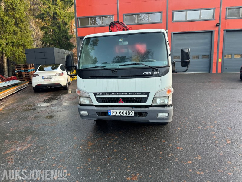 2008 Fuso Canter 7C18 - kranbil med 3-veis tipp - Atlas AK601.3 kran - EU-godkjent til 05/2026 - Camion grue: photos 2 2008 Fuso Canter 7C18 - kranbil med 3-veis tipp - Atlas AK601.3 kran - EU-godkjent til 05/2026 - Camion grue: photos 2