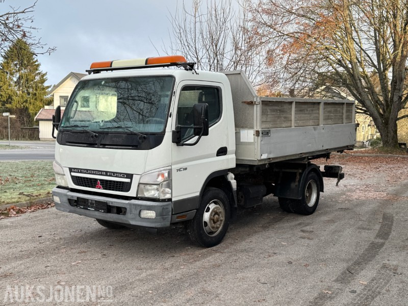 2008 Mitsubishi Fuso Canter 7C18 4X2 TIPPBIL FJERNSTYRING ALUMINIUMSKASSE TVILLINGHJUL - Camion benne: photos 1 2008 Mitsubishi Fuso Canter 7C18 4X2 TIPPBIL FJERNSTYRING ALUMINIUMSKASSE TVILLINGHJUL - Camion benne: photos 1