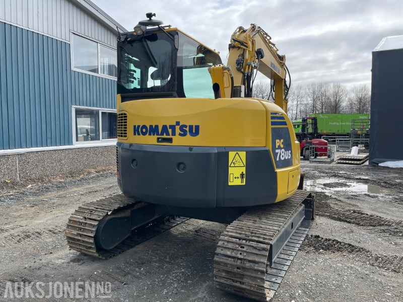 2011 Komatsu PC 78 US-8 Graver med Tiltrotator og tre skuffer - Pelle: photos 5 2011 Komatsu PC 78 US-8 Graver med Tiltrotator og tre skuffer - Pelle: photos 5