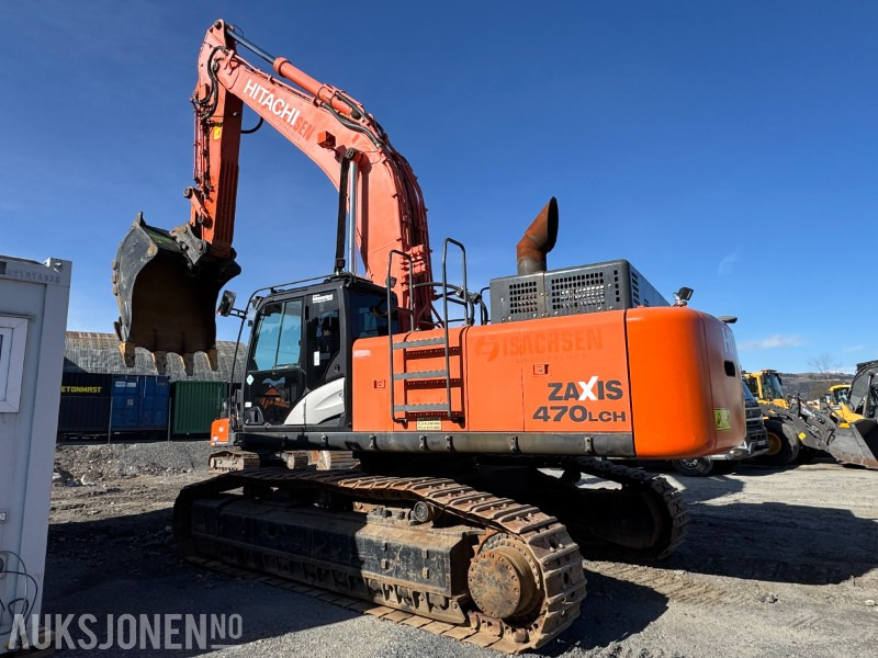 2013 Hitachi ZAXIS ZX470LCH-5B gravemaskin med 2 skuffer. - Pelle: photos 3 2013 Hitachi ZAXIS ZX470LCH-5B gravemaskin med 2 skuffer. - Pelle: photos 3