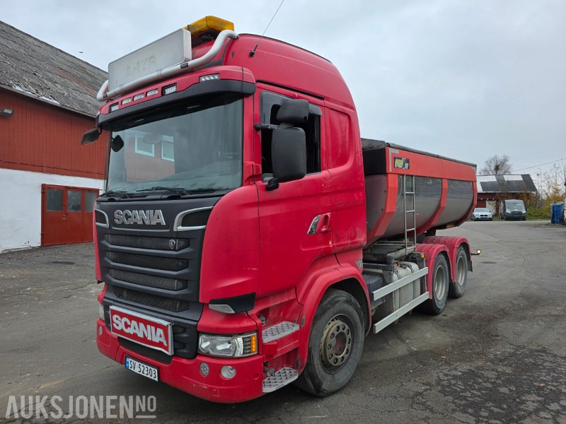 2014 Scania R580 6X4 Euro6 asfaltbil/tippbil - Camion benne: photos 1 2014 Scania R580 6X4 Euro6 asfaltbil/tippbil - Camion benne: photos 1
