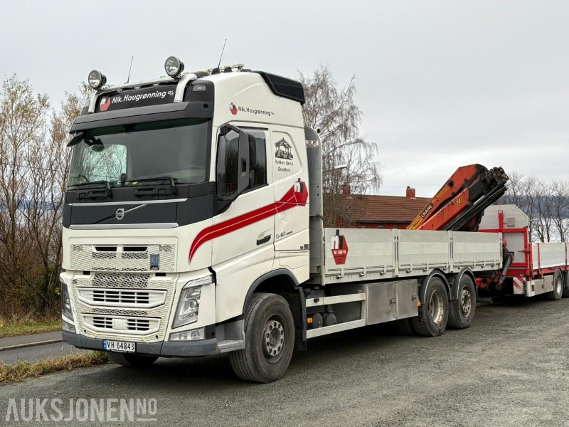 2014 VOLVO FH540 6X2 Euro6 Kranbil med Palfinger PK16502 - Camion grue: photos 1 2014 VOLVO FH540 6X2 Euro6 Kranbil med Palfinger PK16502 - Camion grue: photos 1