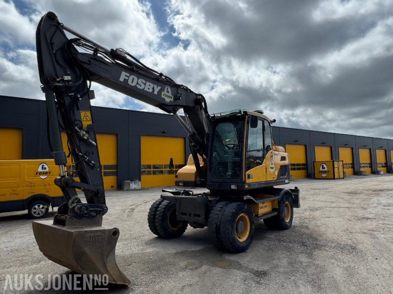 2014 Volvo EW140D hjulgraver m/ Rototilt R4, S60-feste - Pelle: photos 1 2014 Volvo EW140D hjulgraver m/ Rototilt R4, S60-feste - Pelle: photos 1