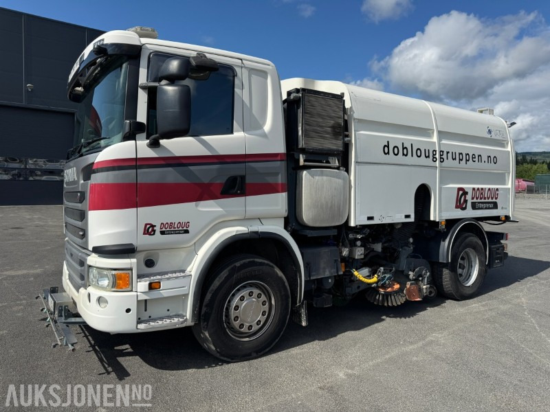 2015 Scania G400 feiebil - Balayeuse de voirie: photos 1 2015 Scania G400 feiebil - Balayeuse de voirie: photos 1